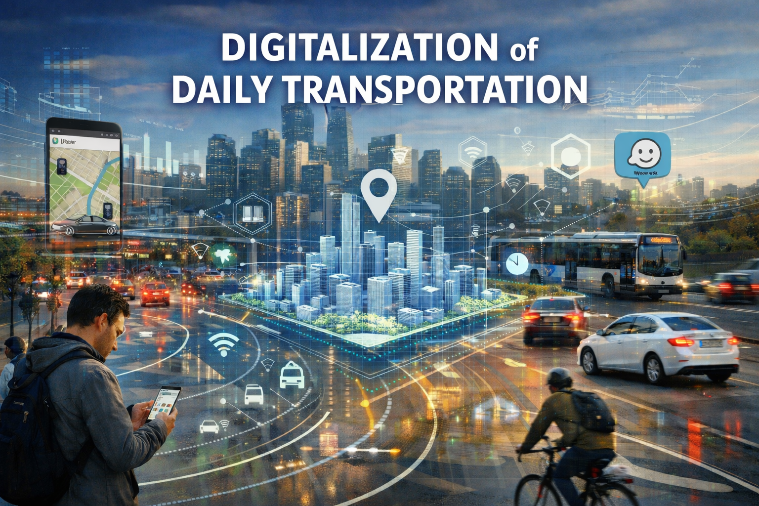 The digitalization of daily transportation