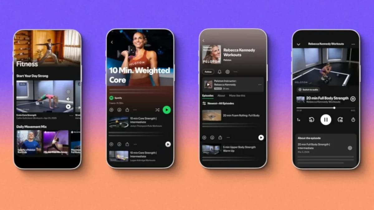 Spotify monetizes workouts